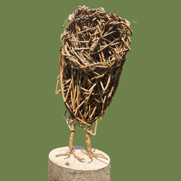 Hand Crafter Willow Barn Owl