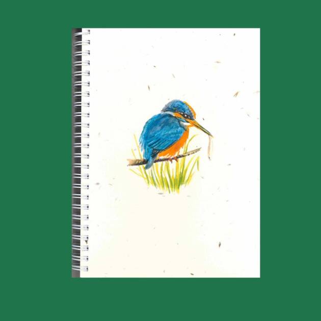 Kingfisher Seed Paper Notebook