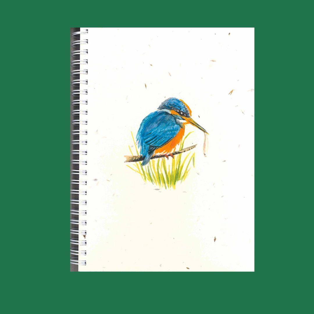 Kingfisher Seed Paper Notebook