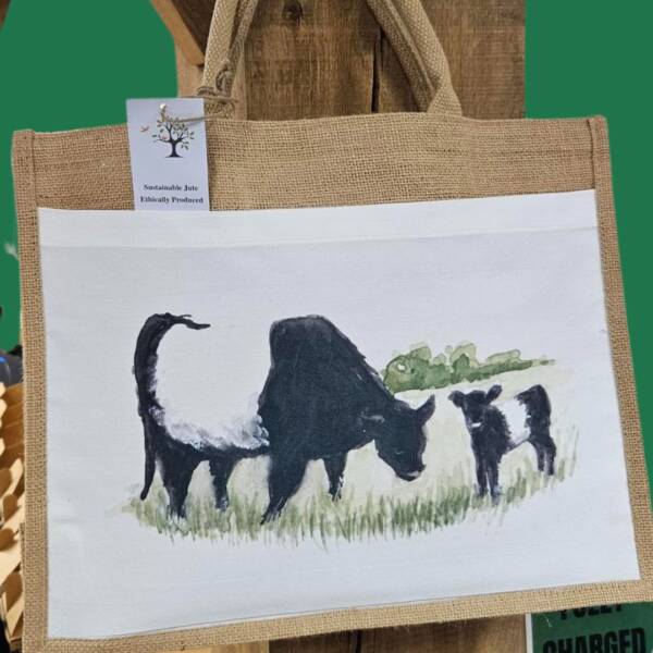 Jute shopper bag
