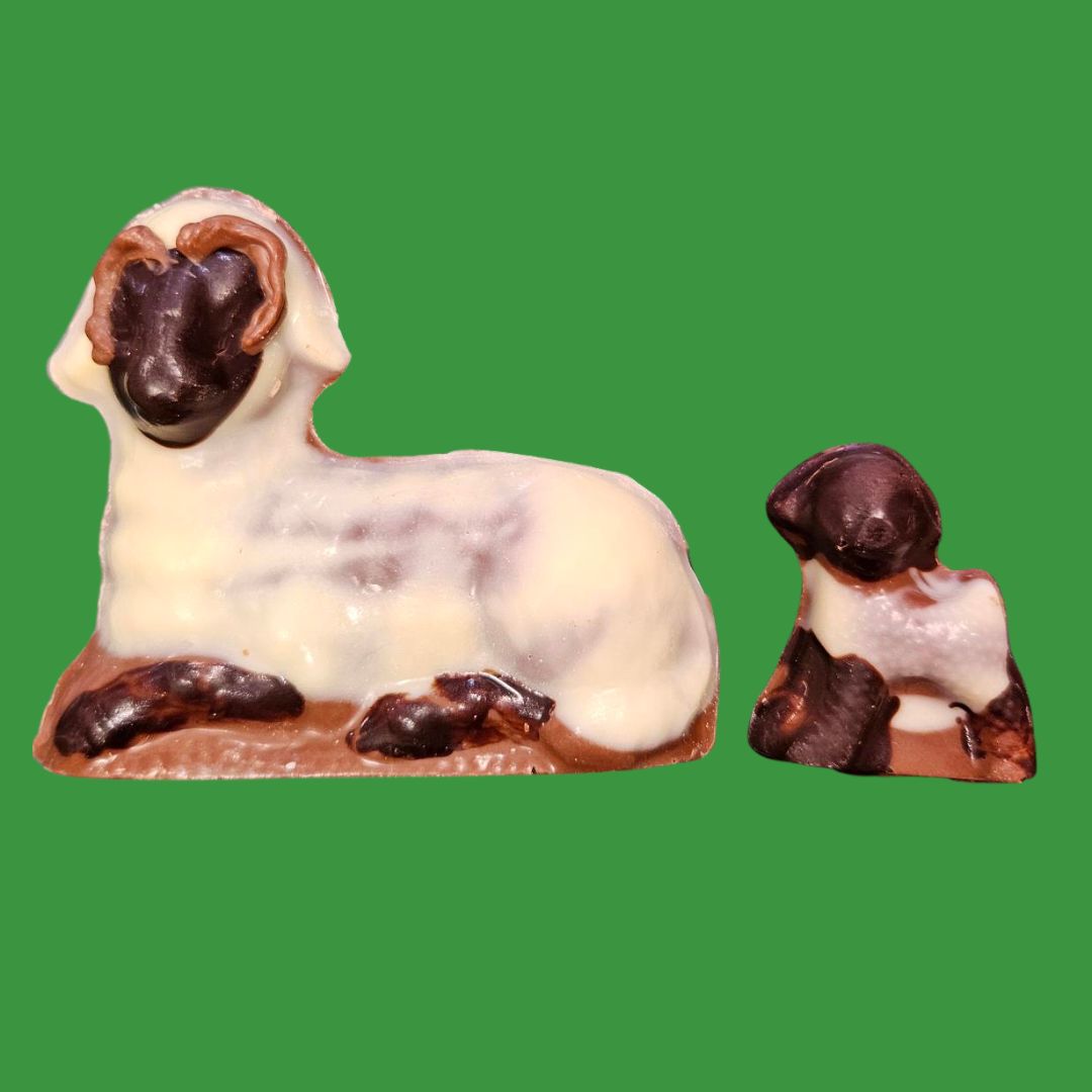 Chocolate Sheep and Lamb - Image 3